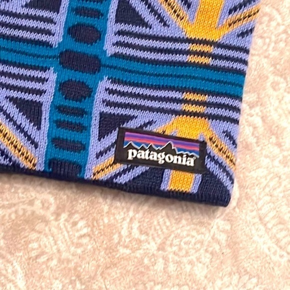 Brand New Patagonia Powder Town Headband Knit Fleece Lining Snow Beam Periwinkle main image 13